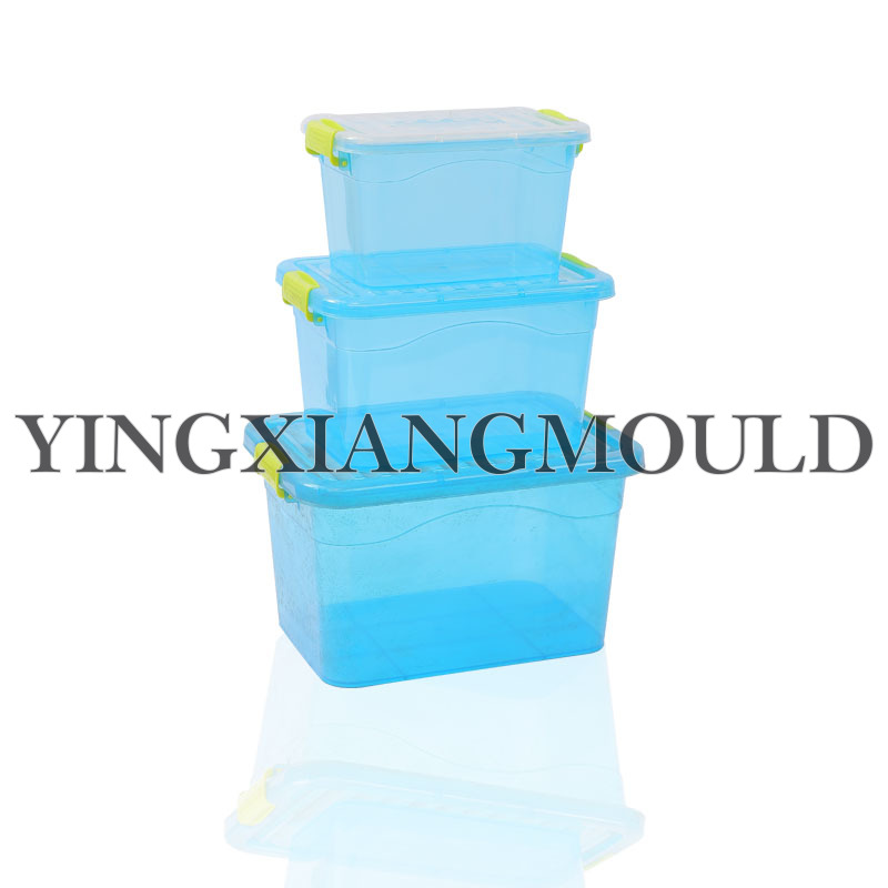 Transparent storage box