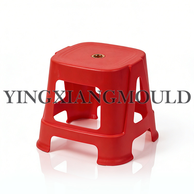 Four-Legged Plastic Low Stool Four-Legged Plastic Low Stool
