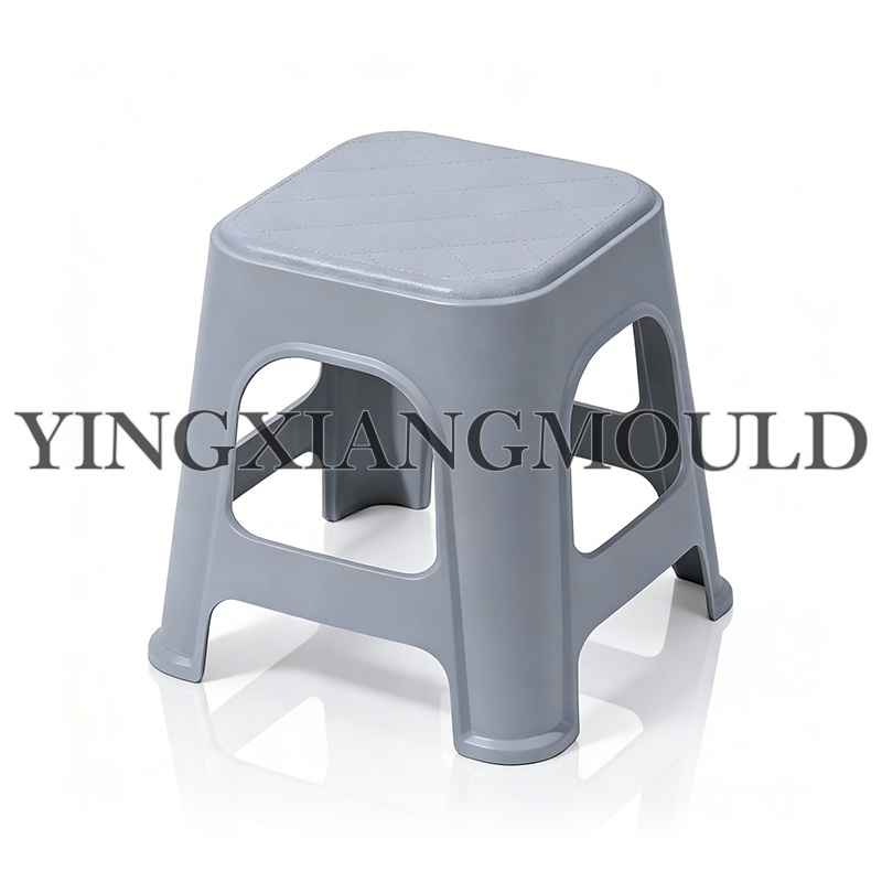 Four-Legged Plastic Low Stool Four-Legged Plastic Low Stool