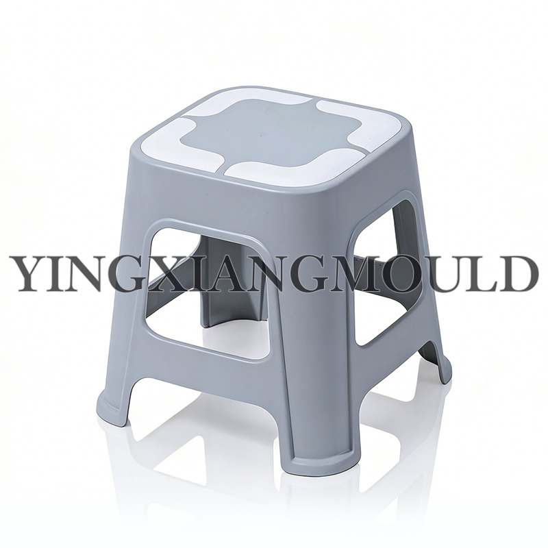 Four-Legged Plastic Low Stool Four-Legged Plastic Low Stool