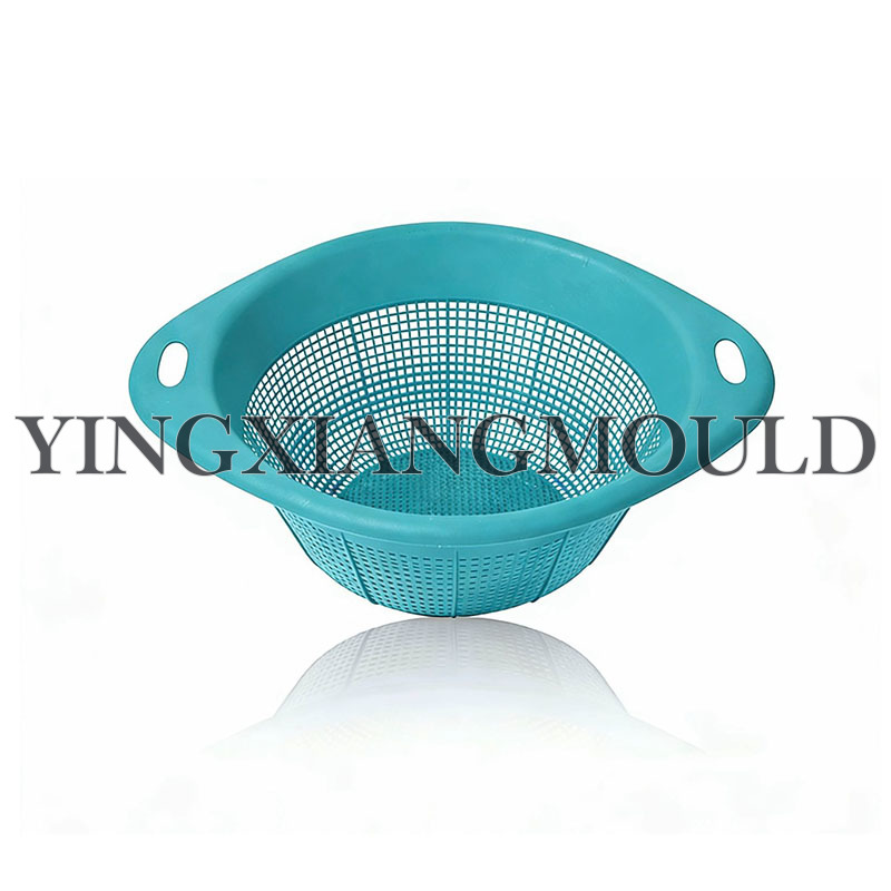 Round Rice Washing Basket with Dual Handles