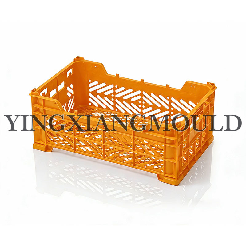 Diagonal-Grid Fruit Basket