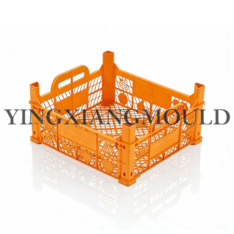 Square Fruit-Pattern Basket