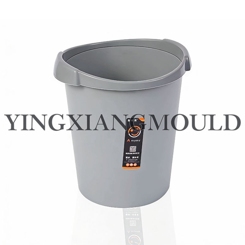 Wastepaper Basket with Retaining Ring