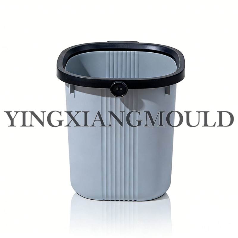 Minimalist Storage Bin with Retaining Ring