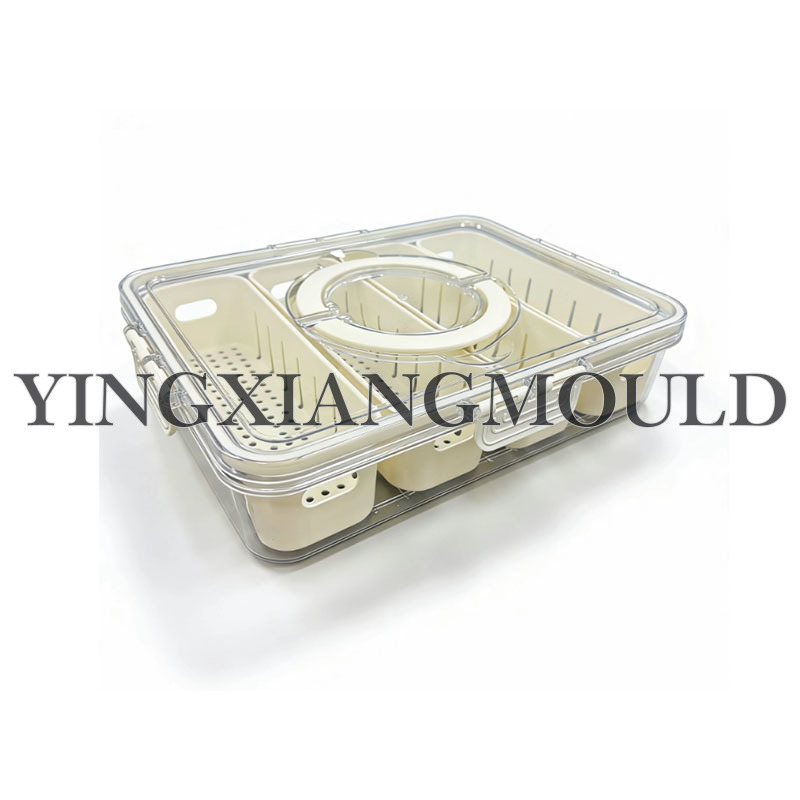 Divided Refrigerator Food Container