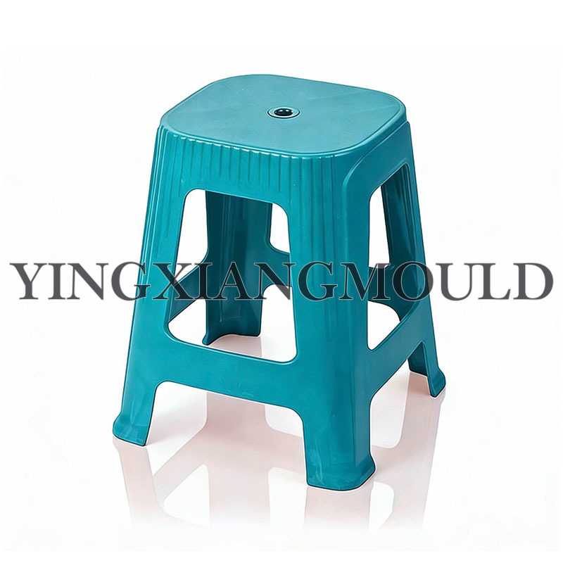 Textured High Stool with Holes
